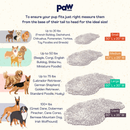 PupRug by Paw.com® Faux Fur Orthopedic Dog Bed: Curve Polar White
