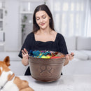 Dog Toy Gift Set for Aggressive Chewers with Storage Bin – Medium | BREKX