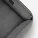 Cotton Sleeper Dog Bed in Gray - Chester & Lee