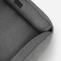 Cotton Sleeper Dog Bed in Gray - Chester & Lee