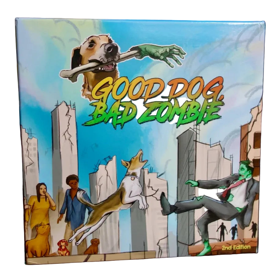 Good Dog, Bad Zombie Board Game: 2nd Edition; Ages 10+