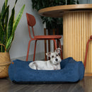Chester & Lee | Fancy Corduroy Sleeper Dog Bed