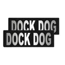 Reflective Fabric Patches for Dog Harness or Vest (Set of 2)