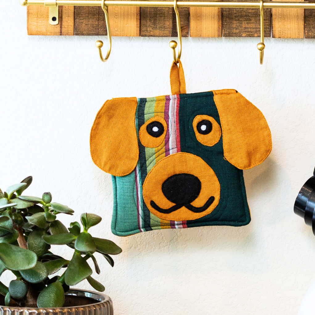Dog Pot Holder - Fair Trade