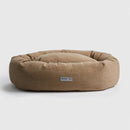 Warby Beige Donut Dog Bed by Jax & Bones