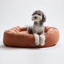 Warby Terracotta Donut Dog Bed by Jax & Bones