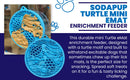 Turtle Mini Enrichment Lick Mat with Suction Cups - 5"