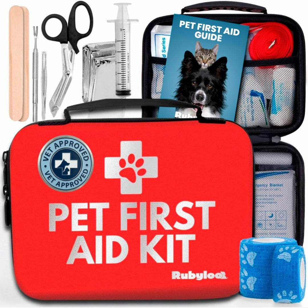 Pet First Aid Kit with Vet-Approved Essentials