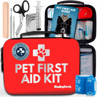 Pet First Aid Kit with Vet-Approved Essentials