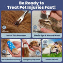 Pet First Aid Kit with Vet-Approved Essentials
