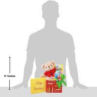 Happy Birthday Teddy Bear Gift Box