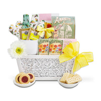Gardening, Cookies & Tea Gift Basket