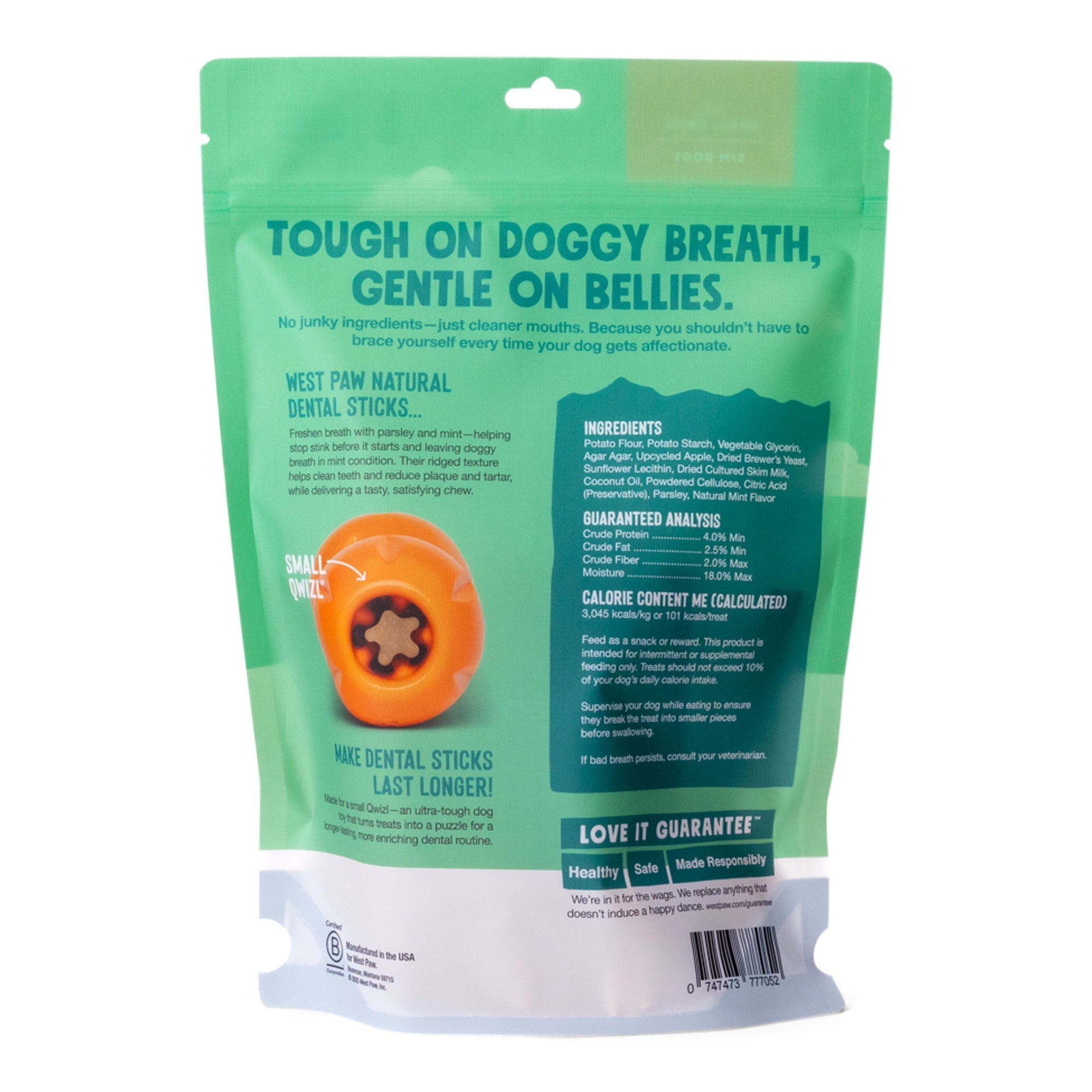 Natural Dental Sticks - Small - 14 oz