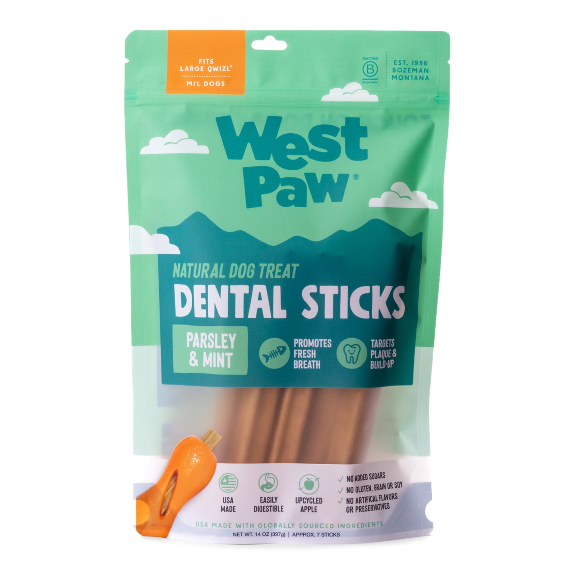 Natural Dental Sticks - Large - 14 oz