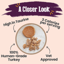 Turkey Crumbles for Cats | Grain-Free Cat Treats