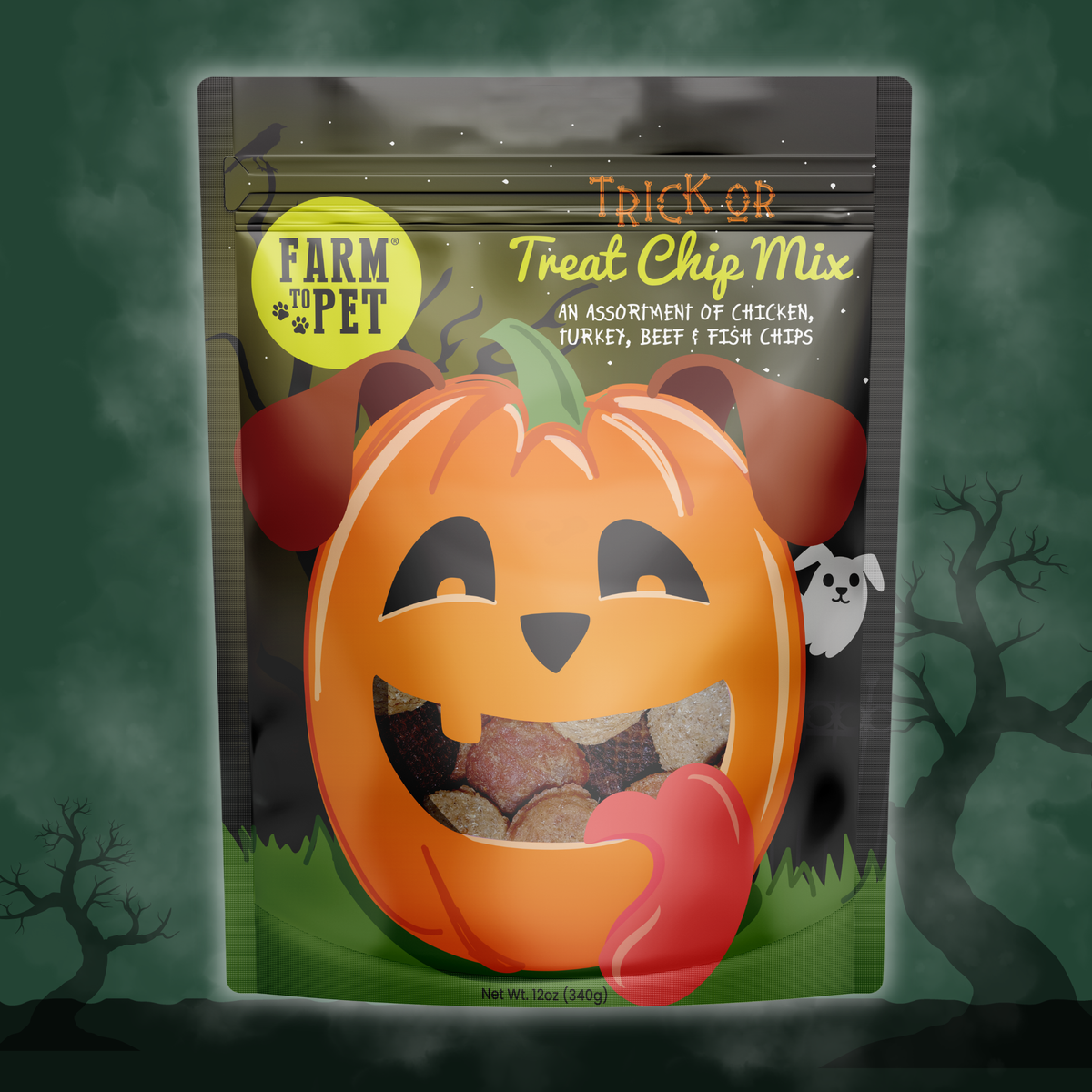 Trick or Treat Chip Mix - Halloween Dog Treats