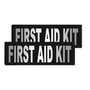 Reflective Fabric Patches for Dog Harness or Vest (Set of 2)