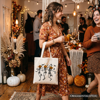 Dancing Skeletons Trick or Treat Tote Bag