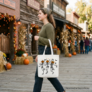 Dancing Skeletons Trick or Treat Tote Bag