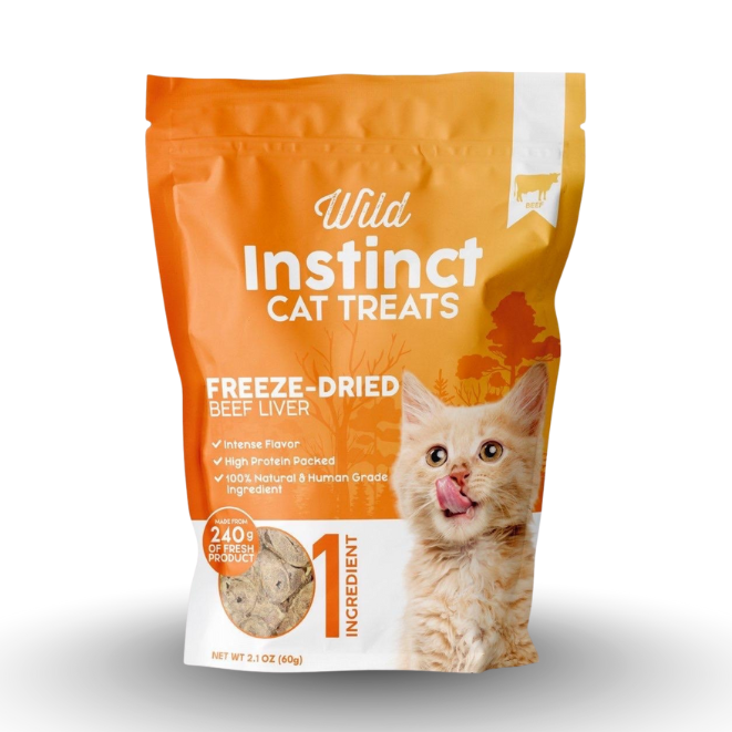 Freeze-Dried Beef Liver for Cats