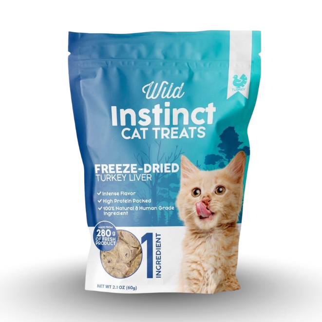 Freeze-Dried Turkey Liver for Cats