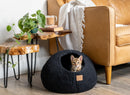 Merino Wool Cat Cave Bed