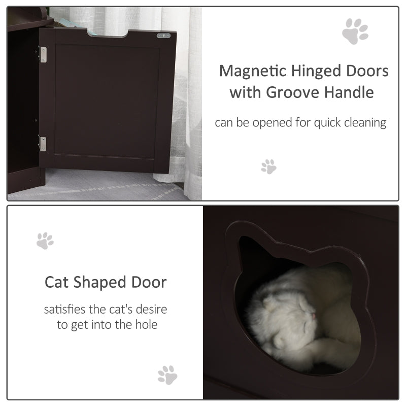 Cat Bed & Nightstand Cabinet