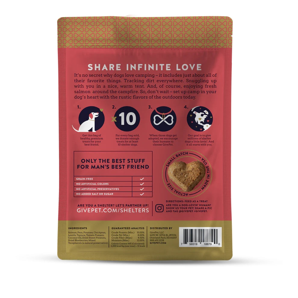 Campfire Feast - GivePet Baked Dog Biscuits - 11 oz