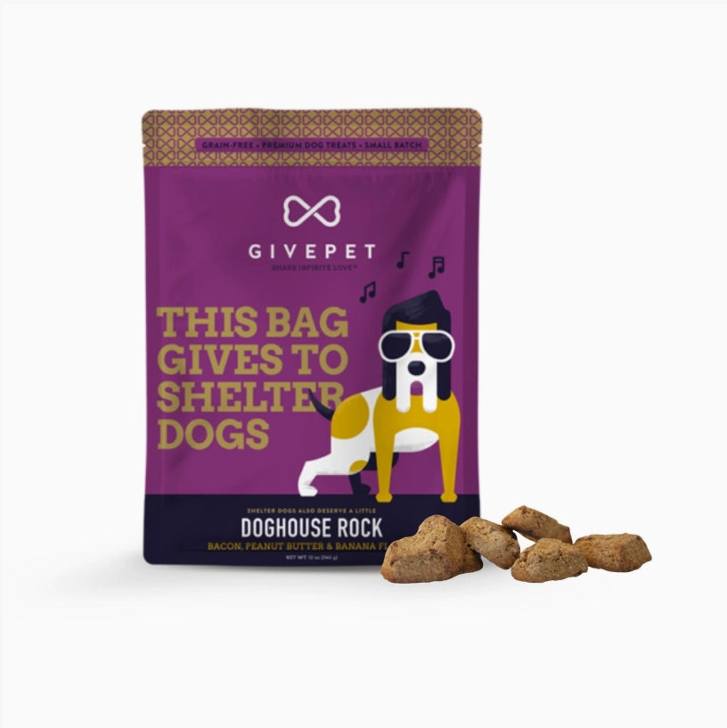 Doghouse Rock - GivePet Baked Dog Biscuits - 11 oz