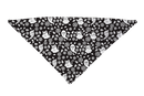Goth Ghosties Black and White Dog Bandana