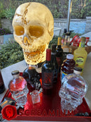 Giant Halloween Skull Animatronic Lamp Prop: 20" Tall, Heavy-Duty