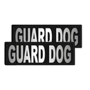 Reflective Fabric Patches for Dog Harness or Vest (Set of 2)