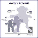Bitsy Bunny Knottie® Plush Dog Toy