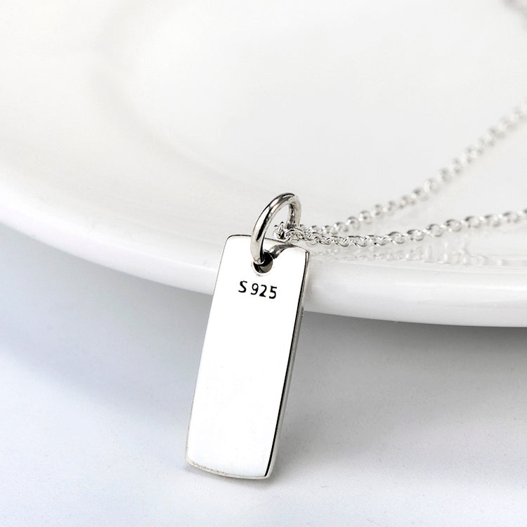 Paw Print Tag Necklace