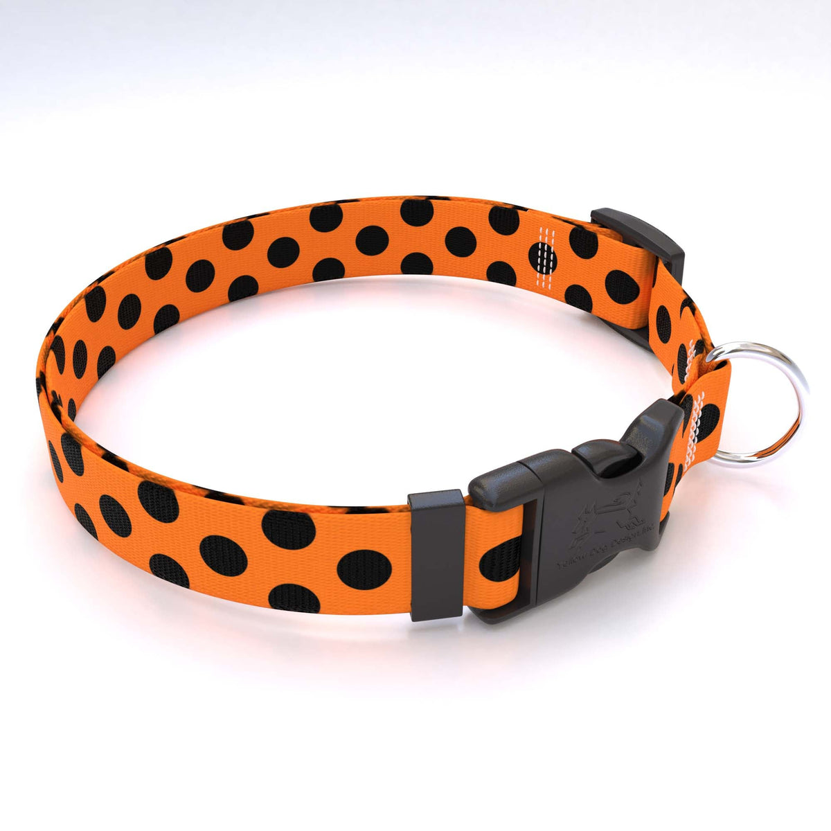 Halloween Polka Pet Collar