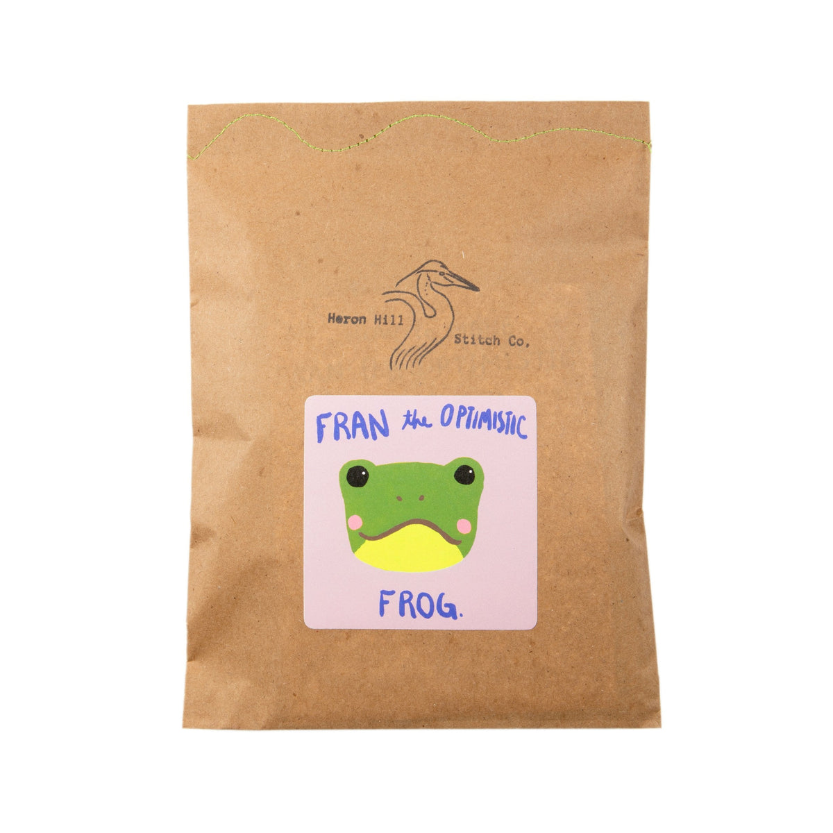 Fran the Optimistic Frog: DIY Sewing Kit
