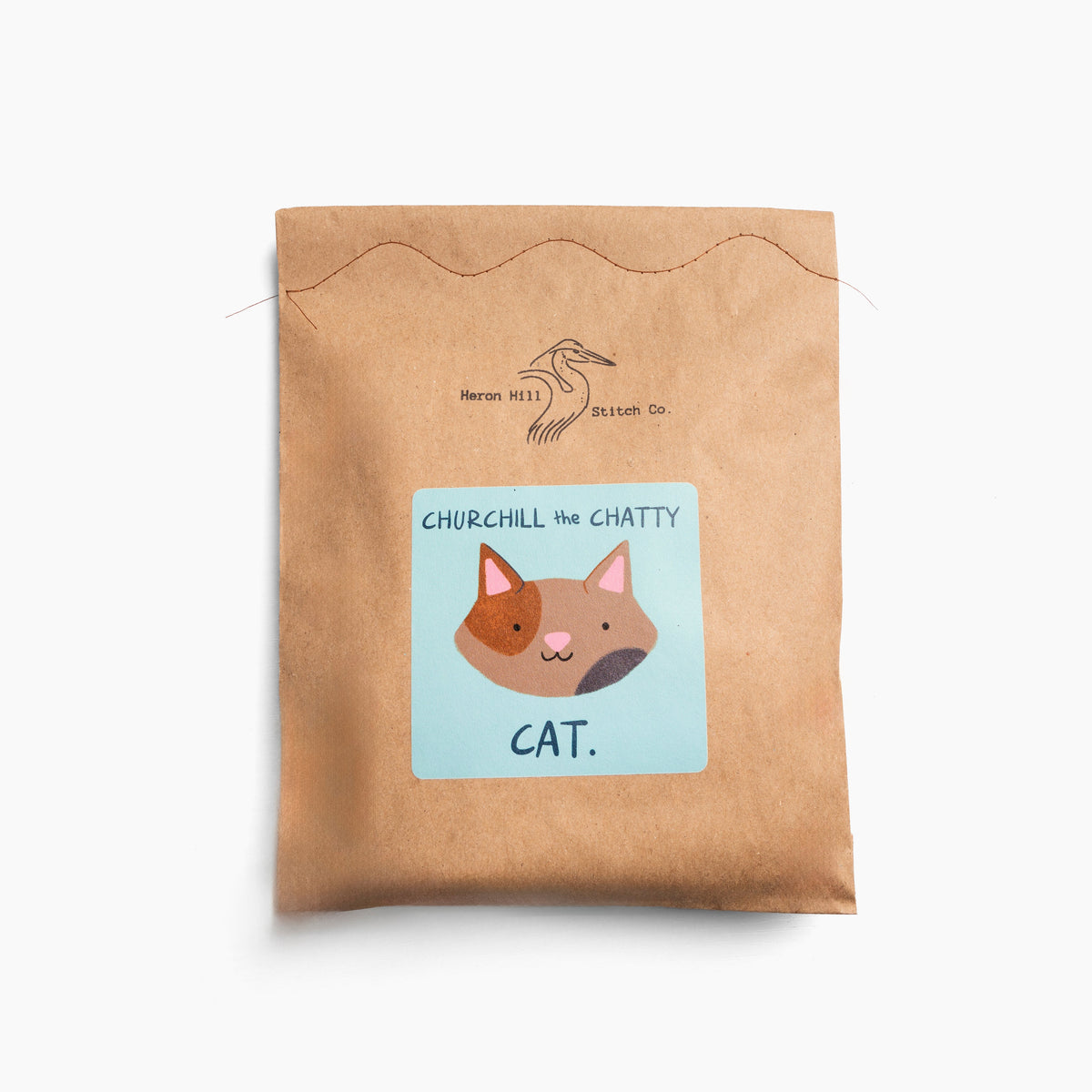 Churchill the Chatty Cat: DIY Sewing Kit