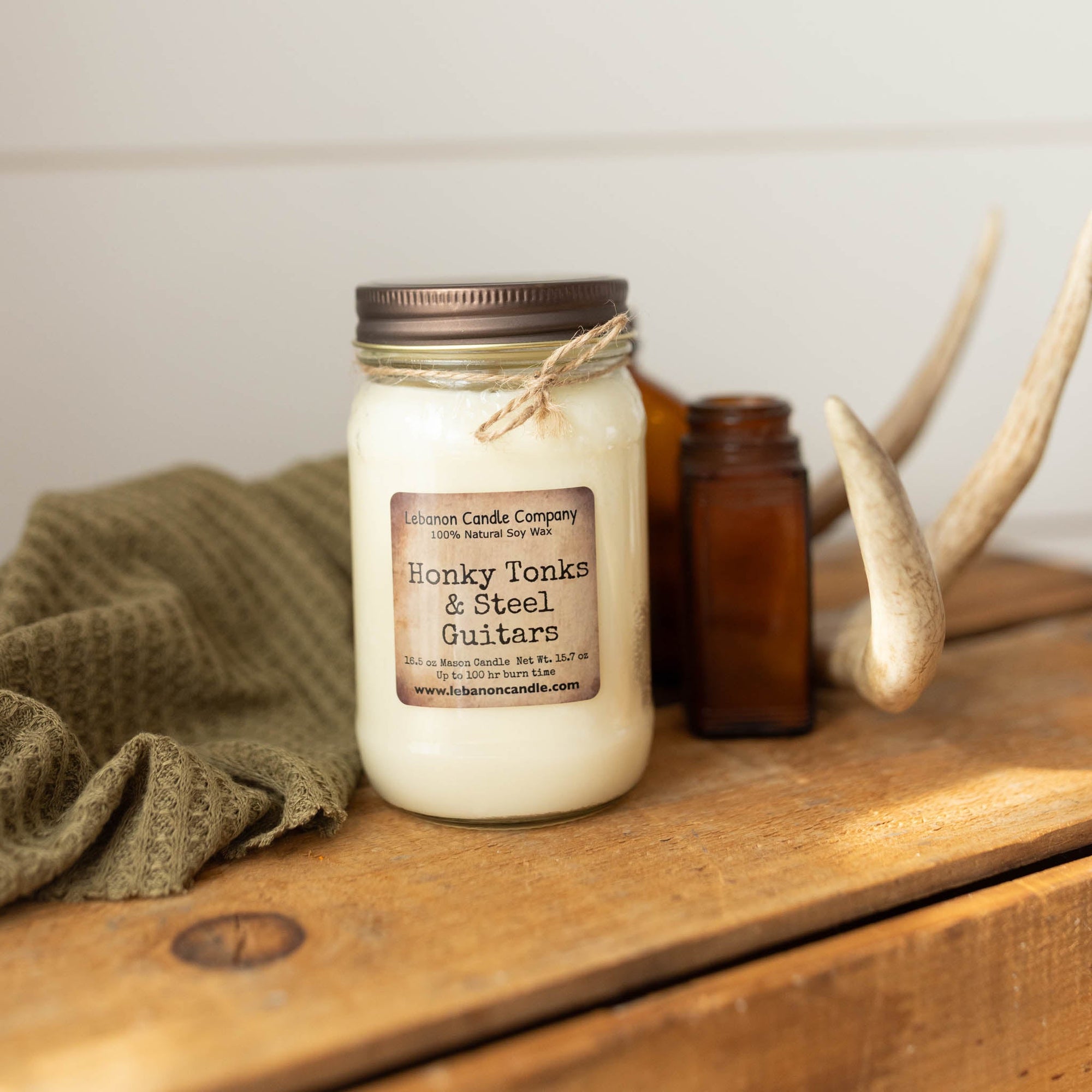 Honky Tonks & Steel Guitars Candle