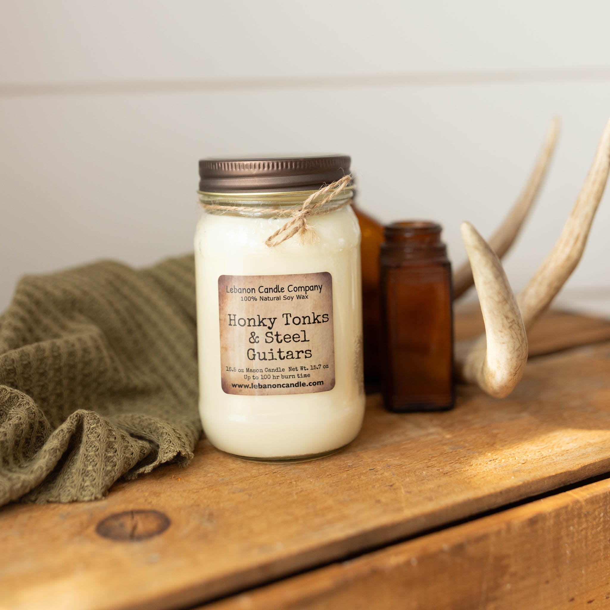 Honky Tonks & Steel Guitars Candle