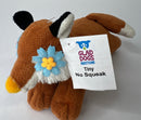 Tiny NO SQUEAK Stuffed Pet Toy