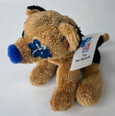 Tiny NO SQUEAK Stuffed Pet Toy