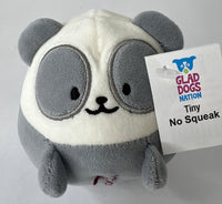 Tiny NO SQUEAK Stuffed Pet Toy