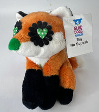 Tiny NO SQUEAK Stuffed Pet Toy