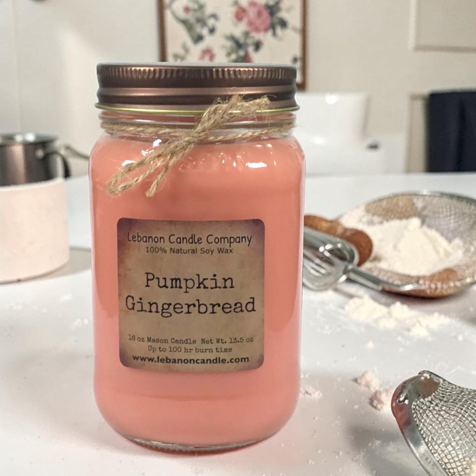 Pumpkin Gingerbread Candle