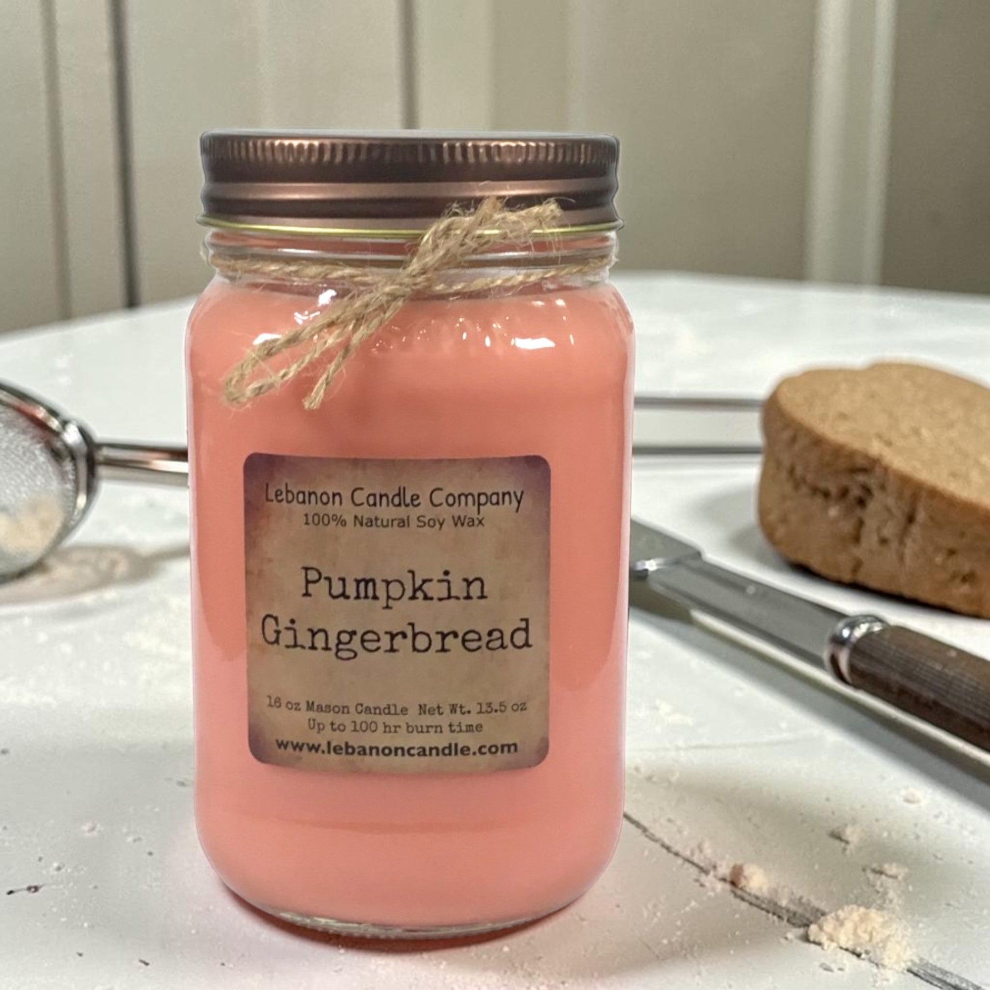 Pumpkin Gingerbread Candle