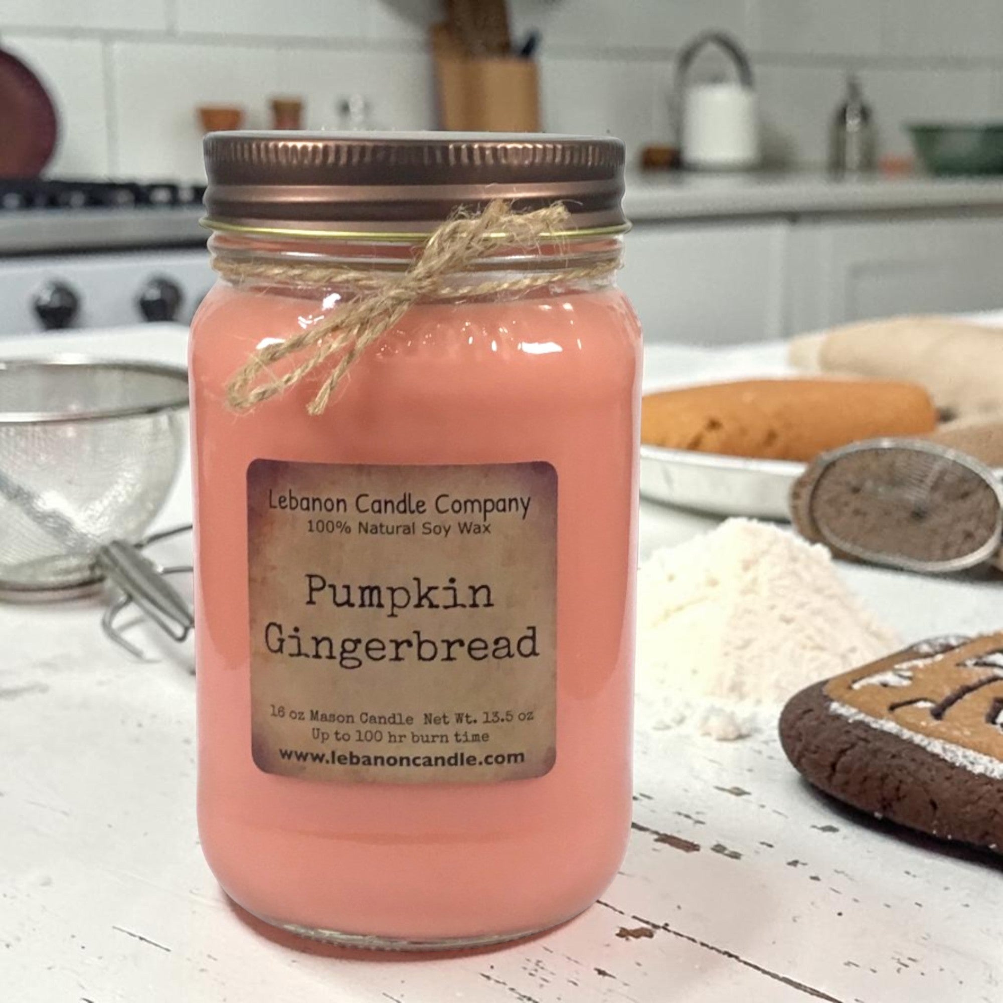 Pumpkin Gingerbread Candle