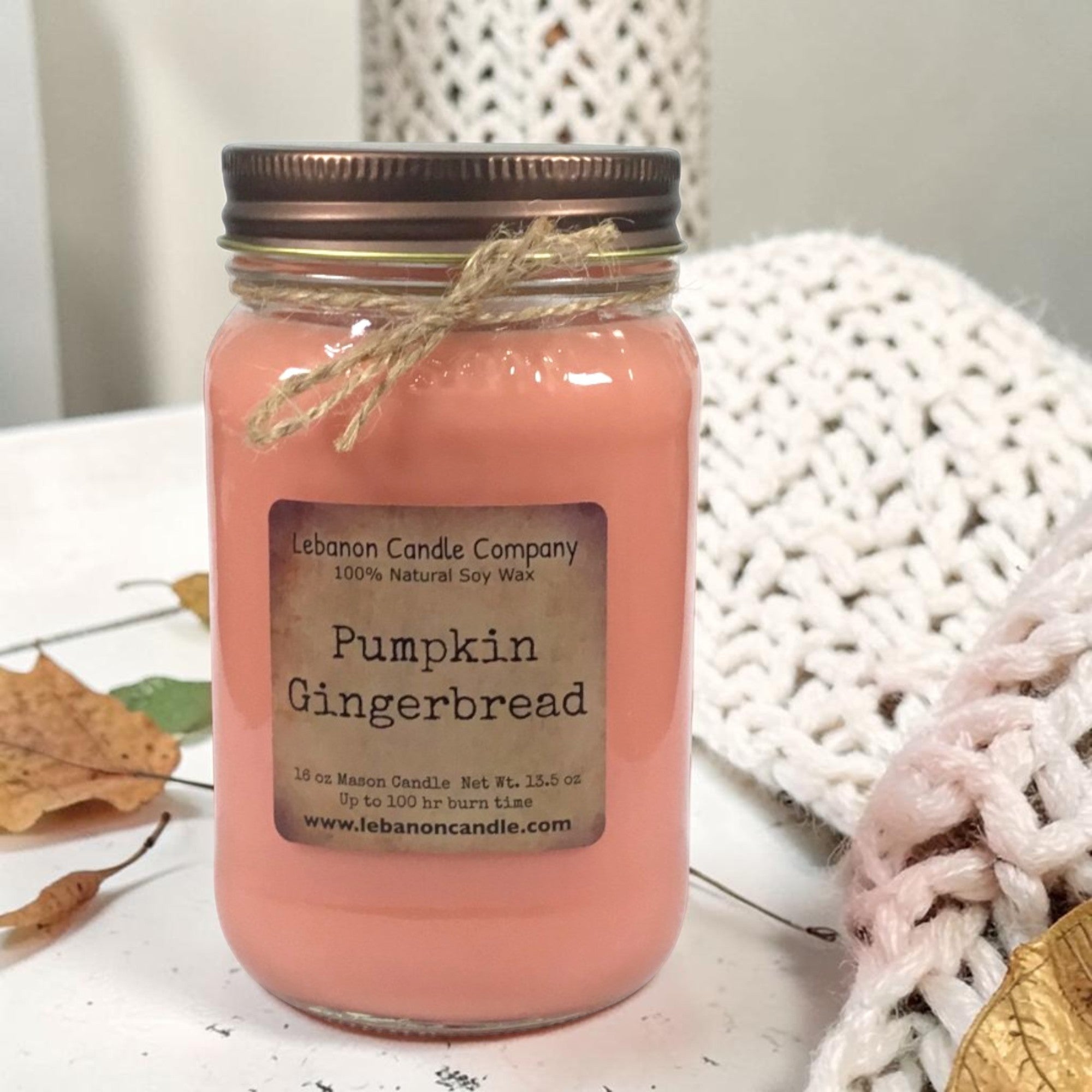 Pumpkin Gingerbread Candle