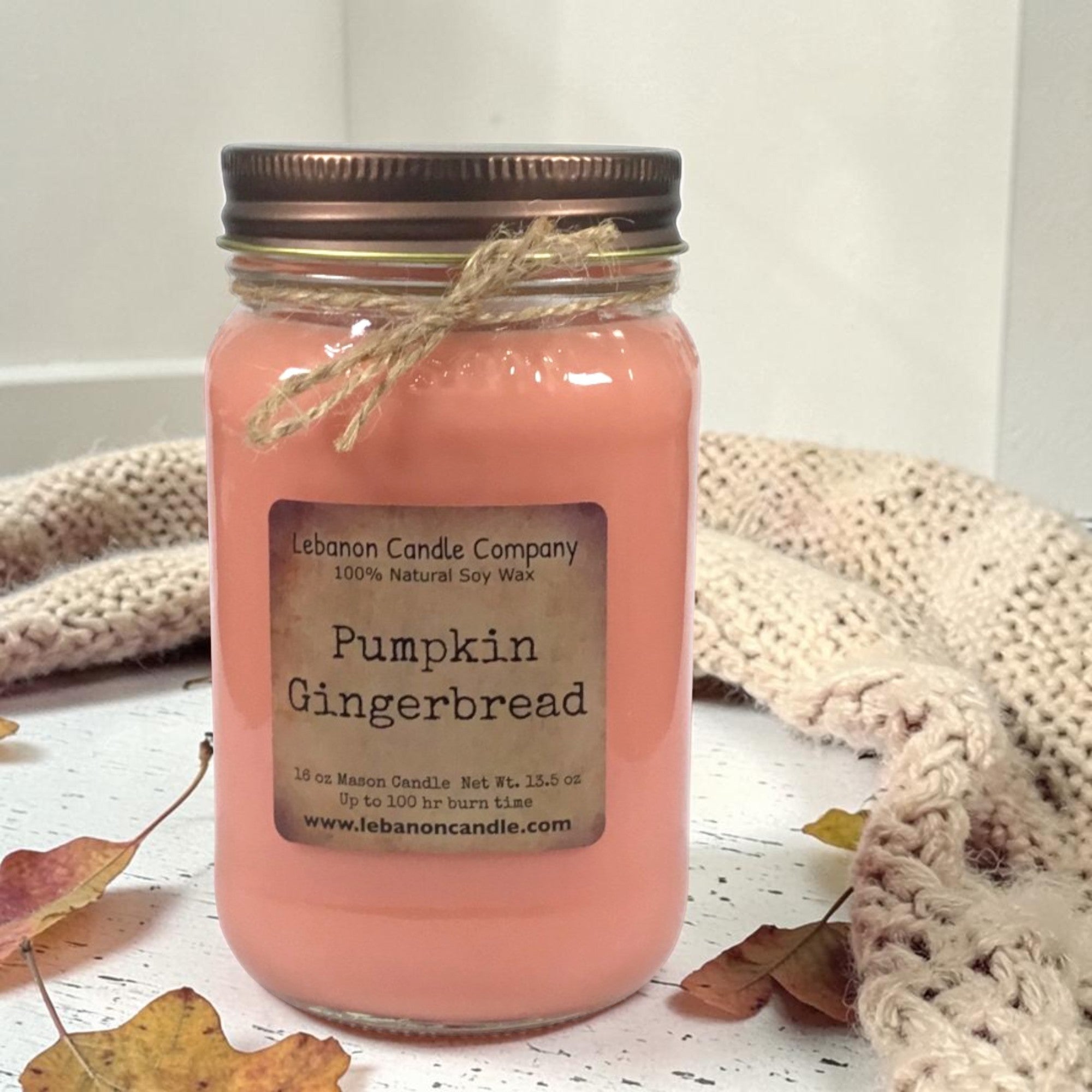 Pumpkin Gingerbread Candle