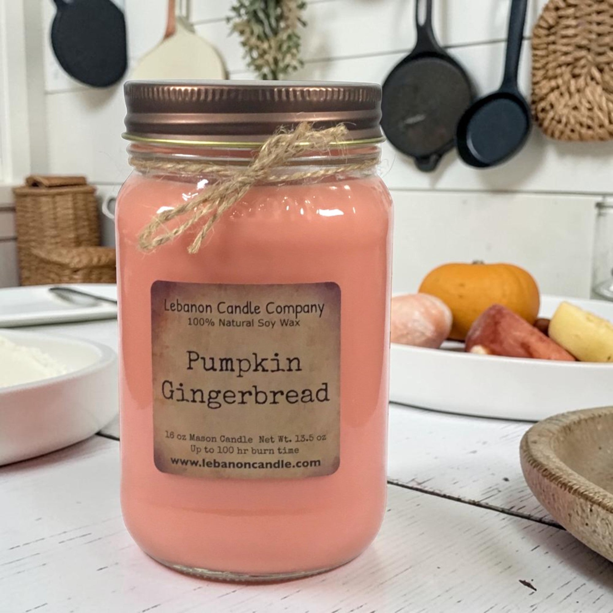 Pumpkin Gingerbread Candle