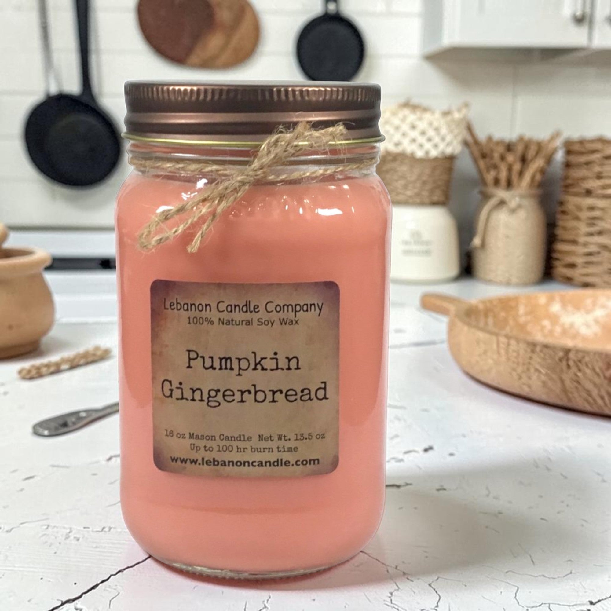 Pumpkin Gingerbread Candle
